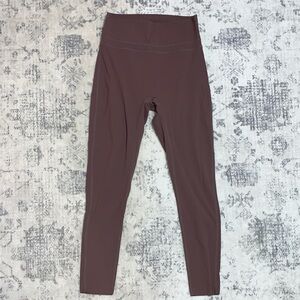 High-Waisted Mauve Leggings